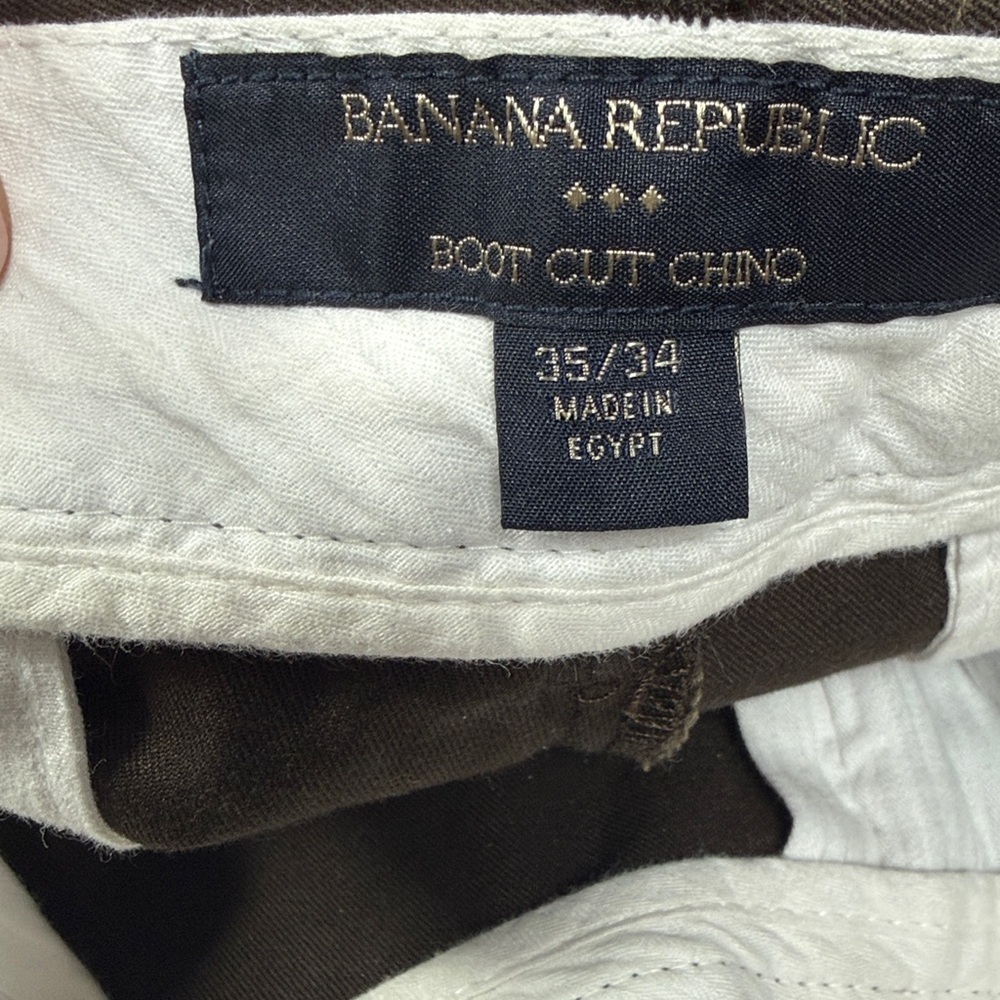 Men’s Banana Republic Boot Cut Chino pant 35/34 - Picture 5 of 7